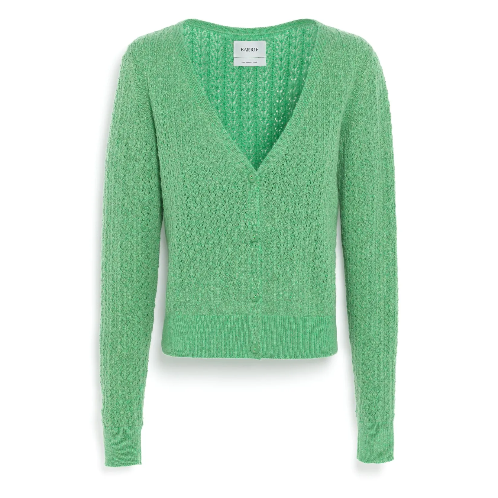 Women Barrie Cashmere lace cardigan