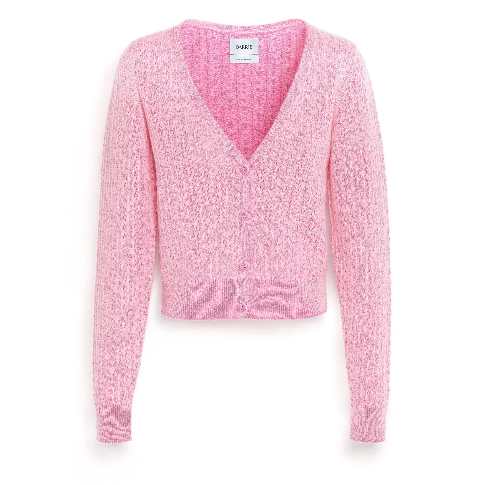 Women Barrie Cashmere lace cardigan