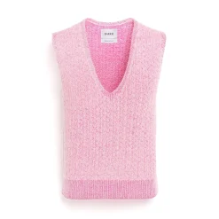 Women Barrie Cashmere lace top