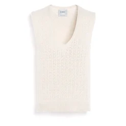 Women Barrie Cashmere lace top