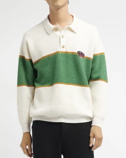 Barrie Cashmere polo neck jumper