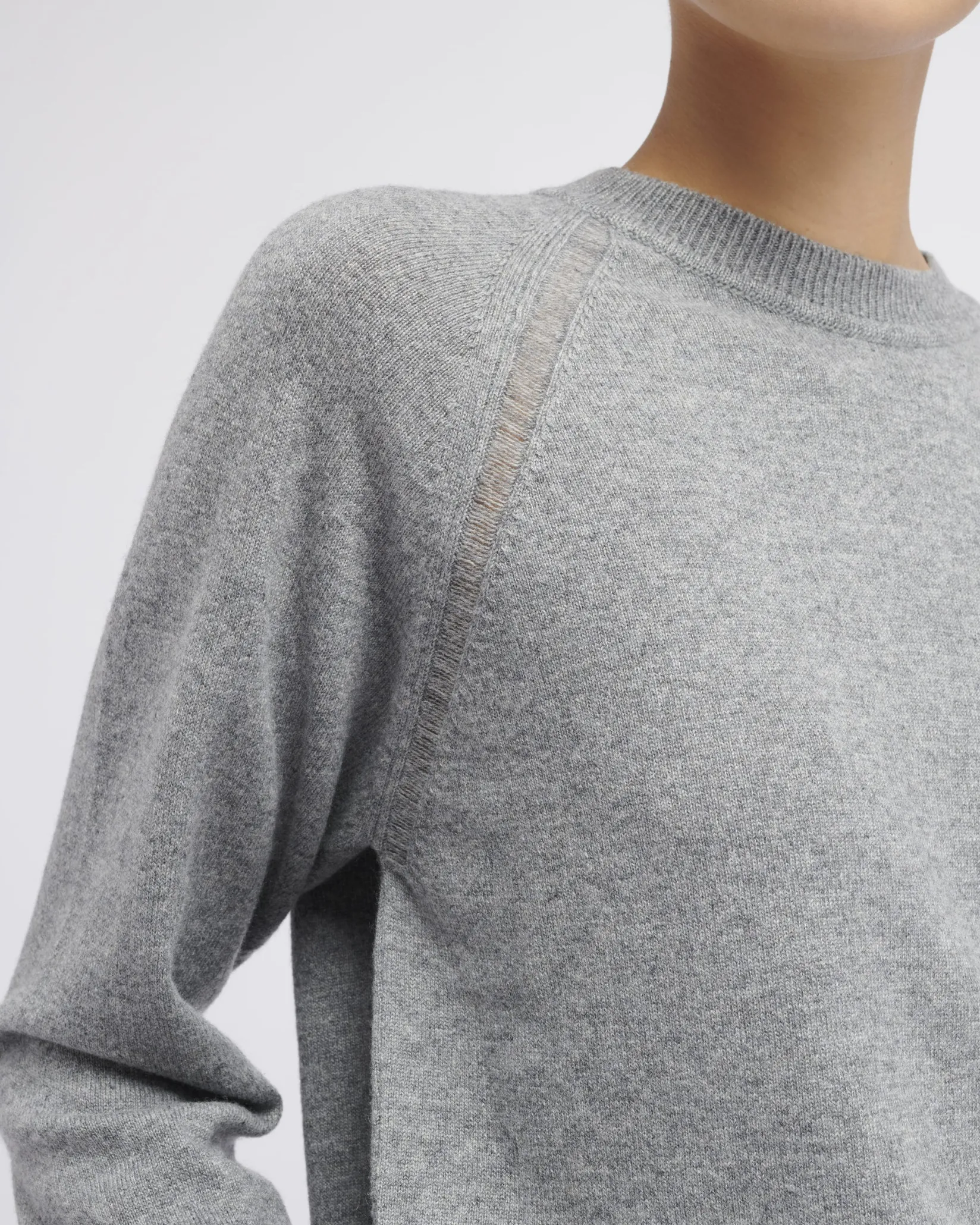 Women Barrie Cashmere round-neck jumper