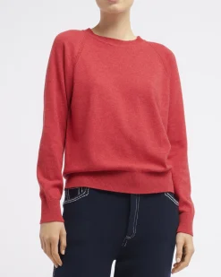 Women Barrie Cashmere round-neck jumper