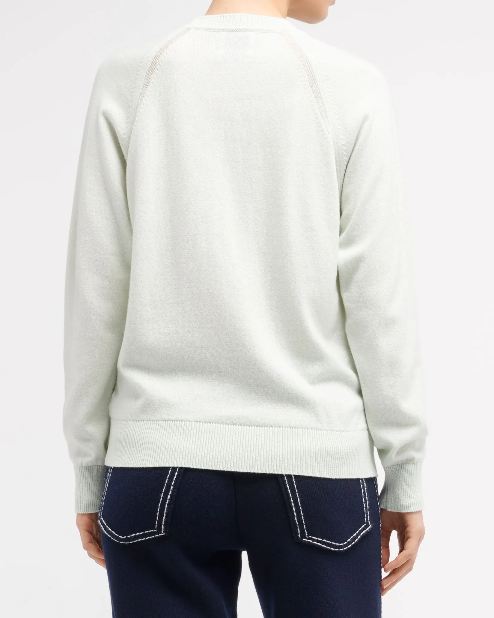 Women Barrie Cashmere round-neck jumper