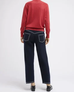 Women Barrie Cashmere round-neck jumper