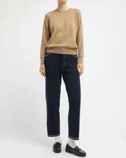 Women Barrie Cashmere round-neck jumper