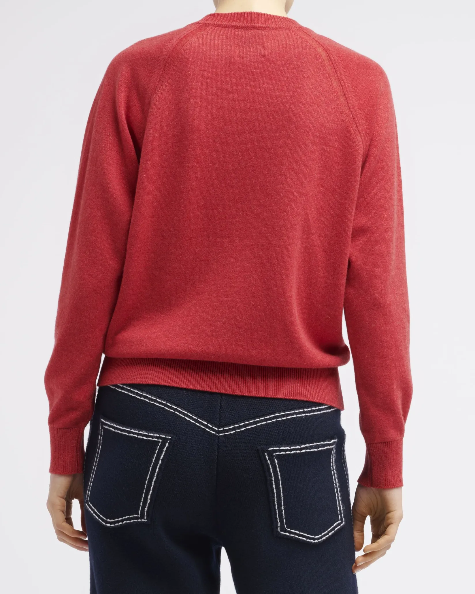 Women Barrie Cashmere round-neck jumper