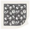 Women Barrie Cashmere scarf with floral motif