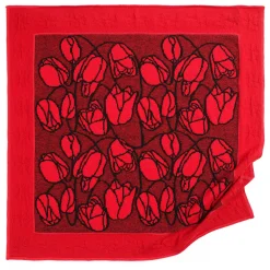 Women Barrie Cashmere scarf with floral motif