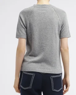 Women Barrie Cashmere short sleeved top