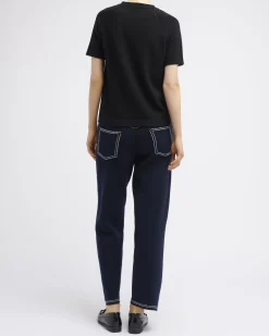 Women Barrie Cashmere short sleeved top