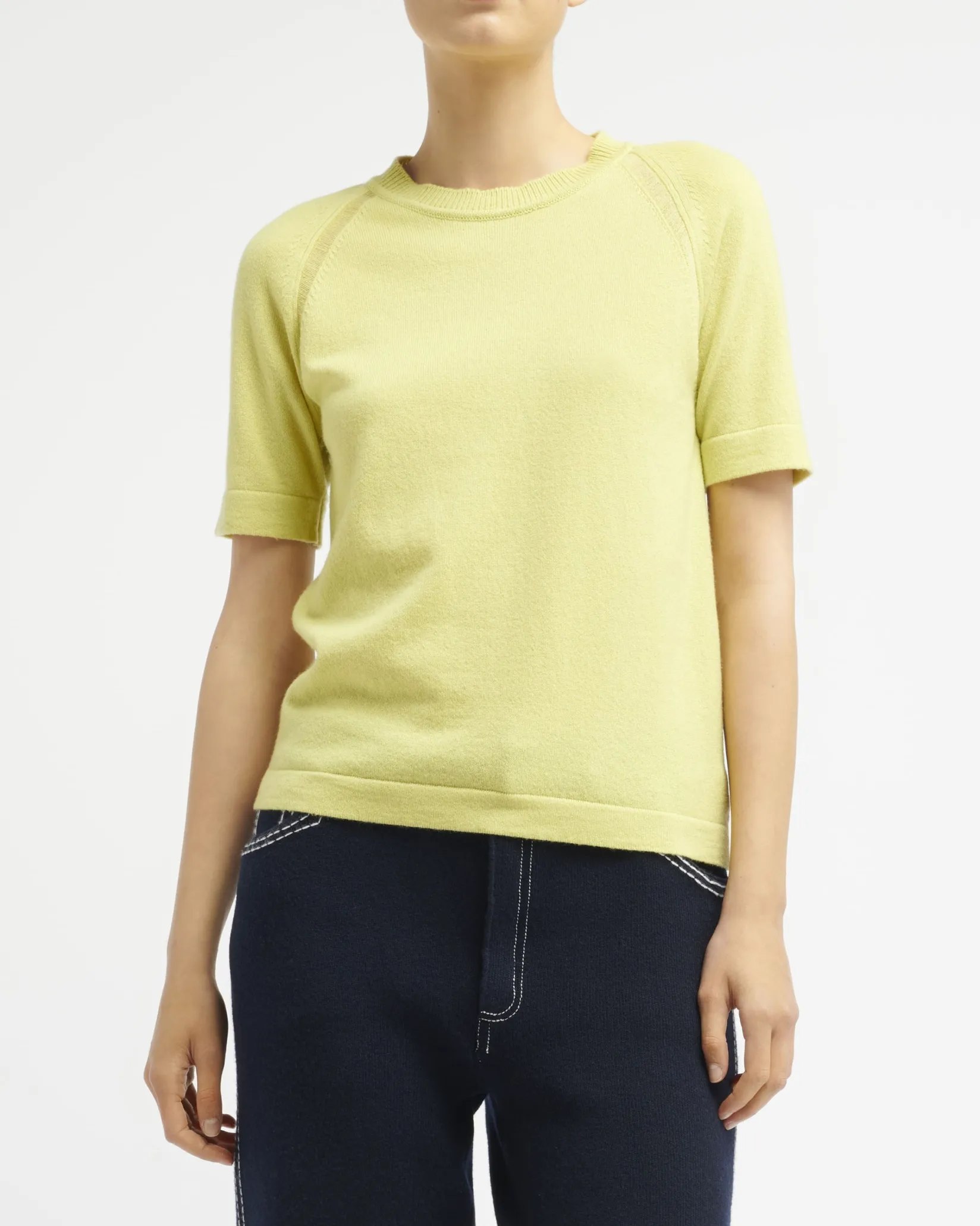 Women Barrie Cashmere short sleeves top