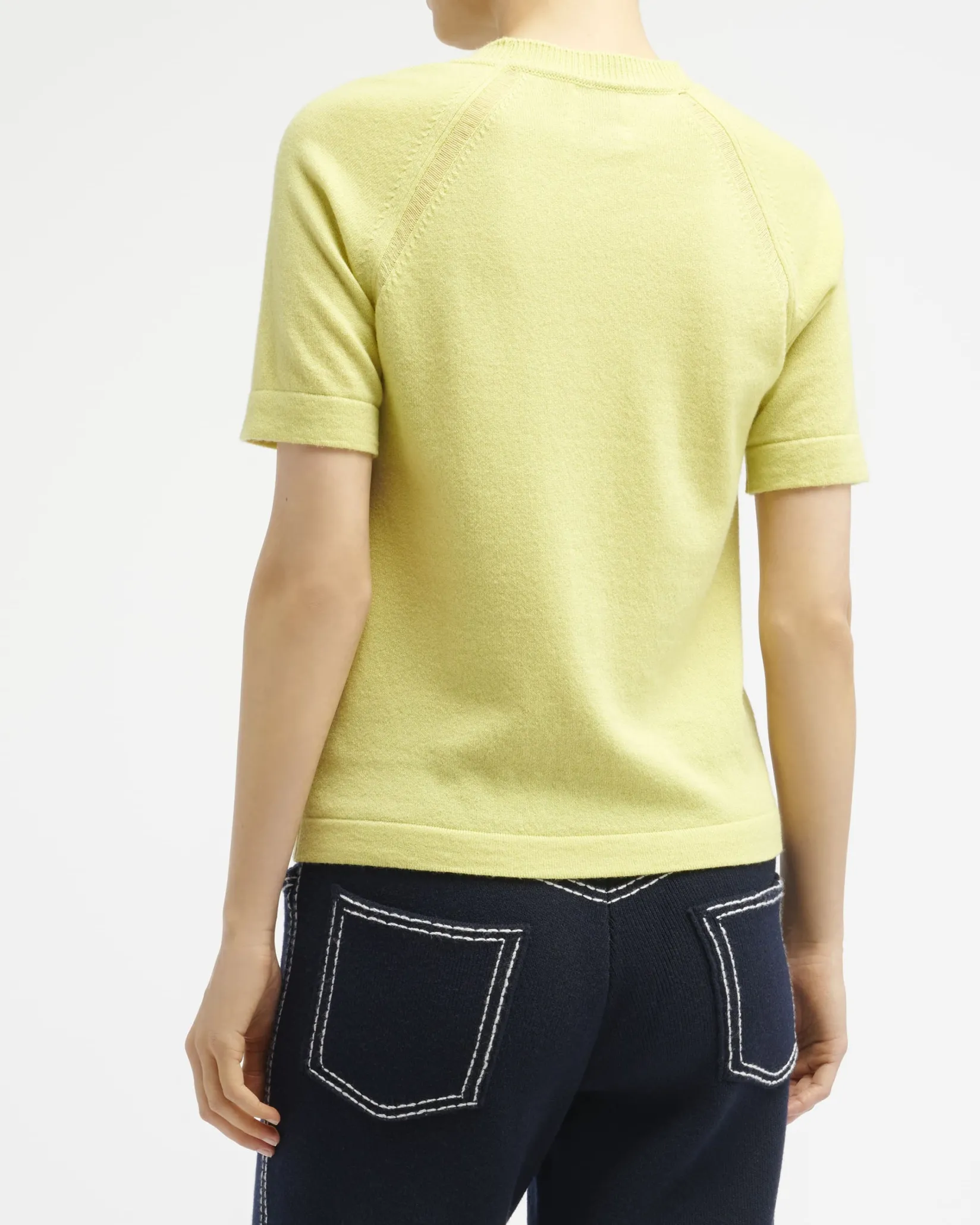 Women Barrie Cashmere short sleeves top