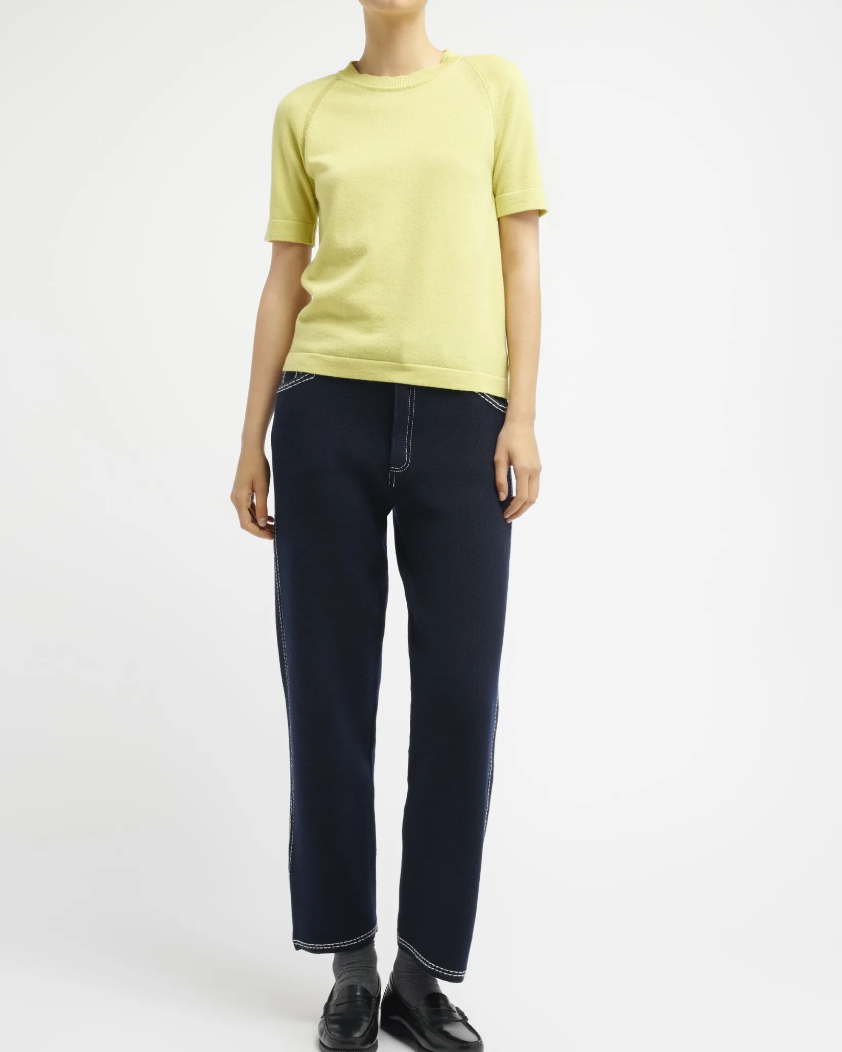 Women Barrie Cashmere short sleeves top