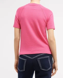 Women Barrie Cashmere short sleeves top
