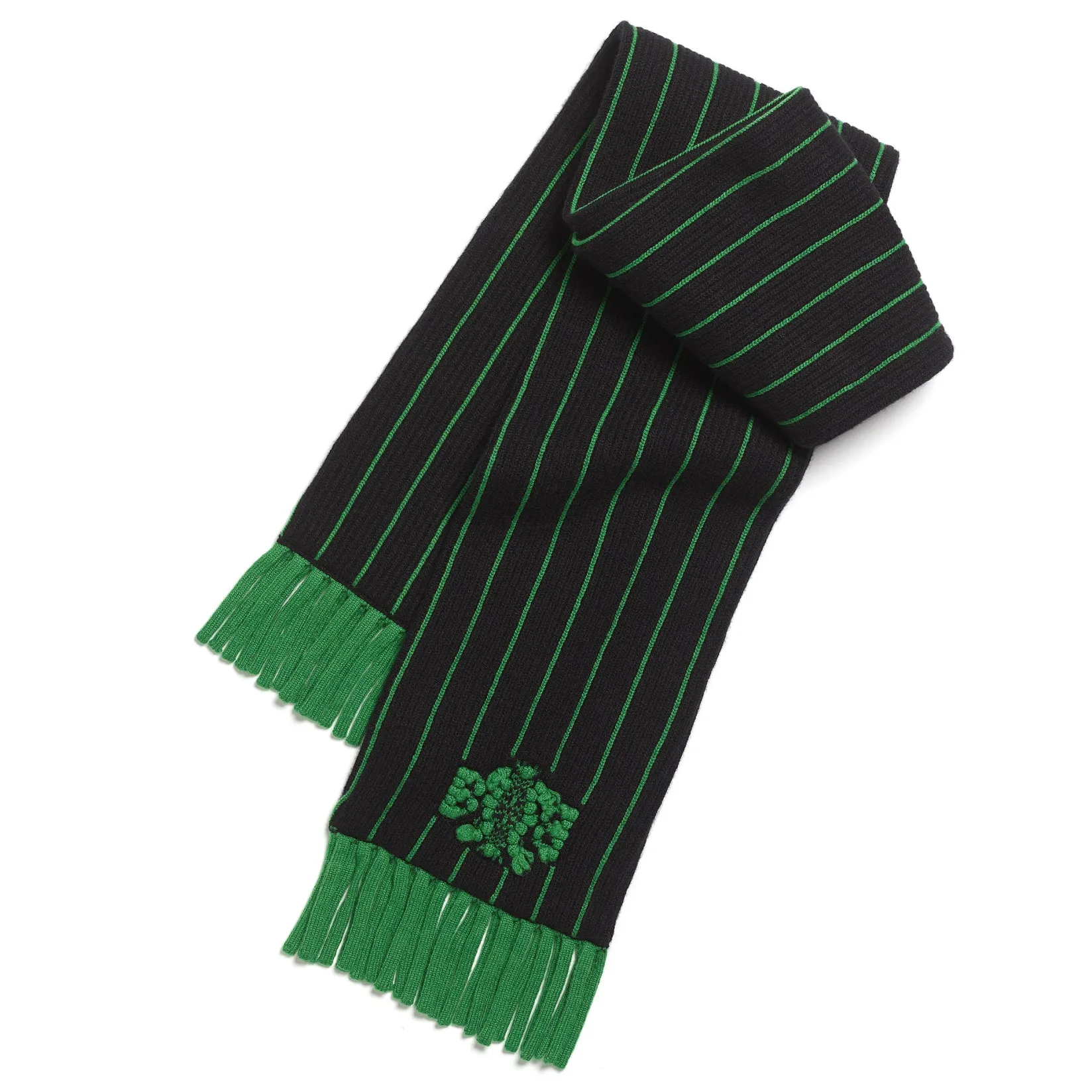 Women Barrie Cashmere striped scarf