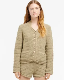 Women Barrie Cashmere tweed jacket