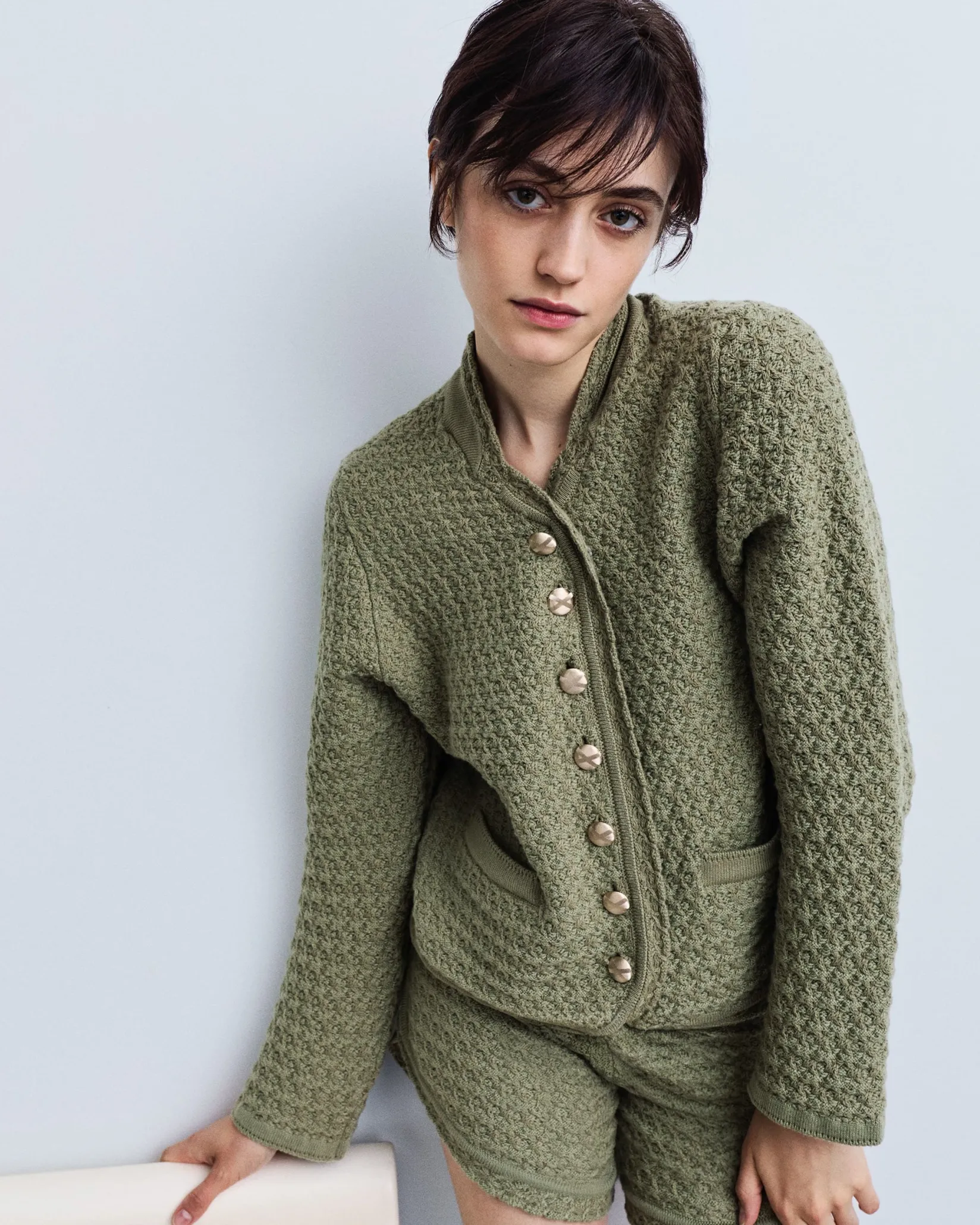 Women Barrie Cashmere tweed jacket