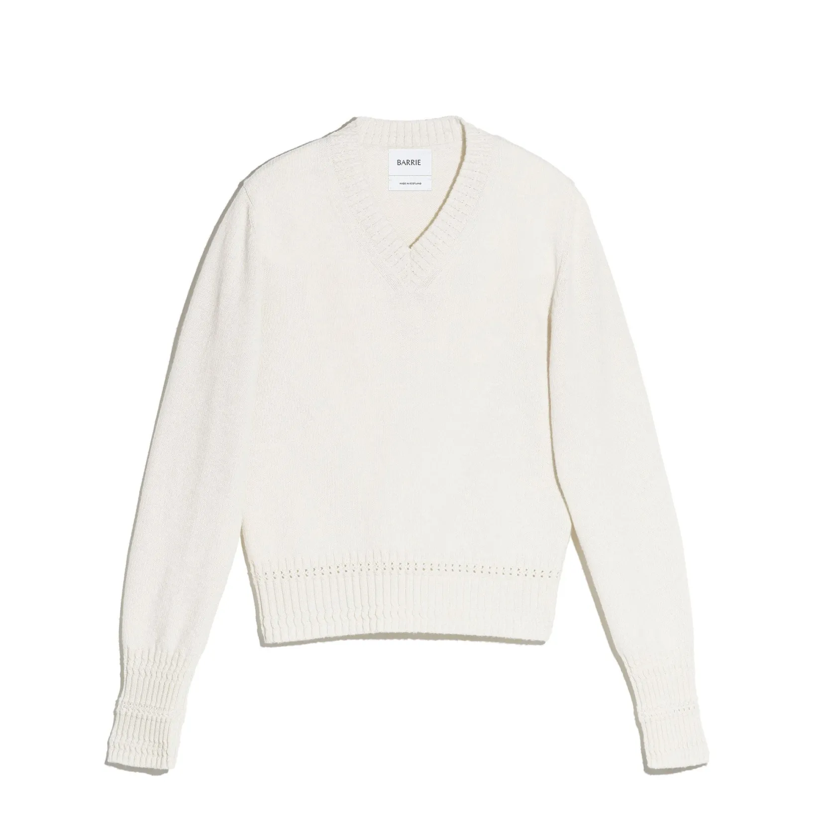 Women Barrie Cashmere V-neck jumper