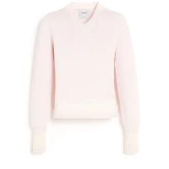 Women Barrie Cashmere V-neck jumper