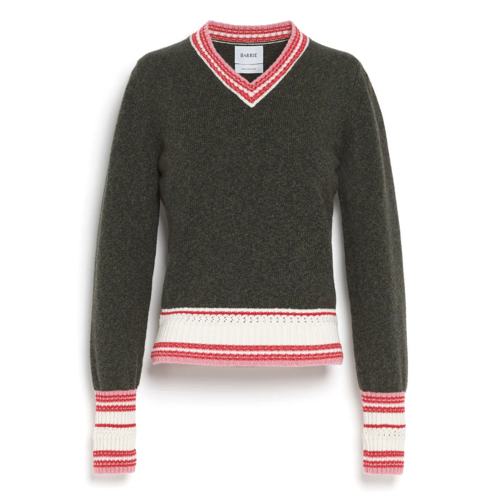 Women Barrie Cashmere V-neck jumper