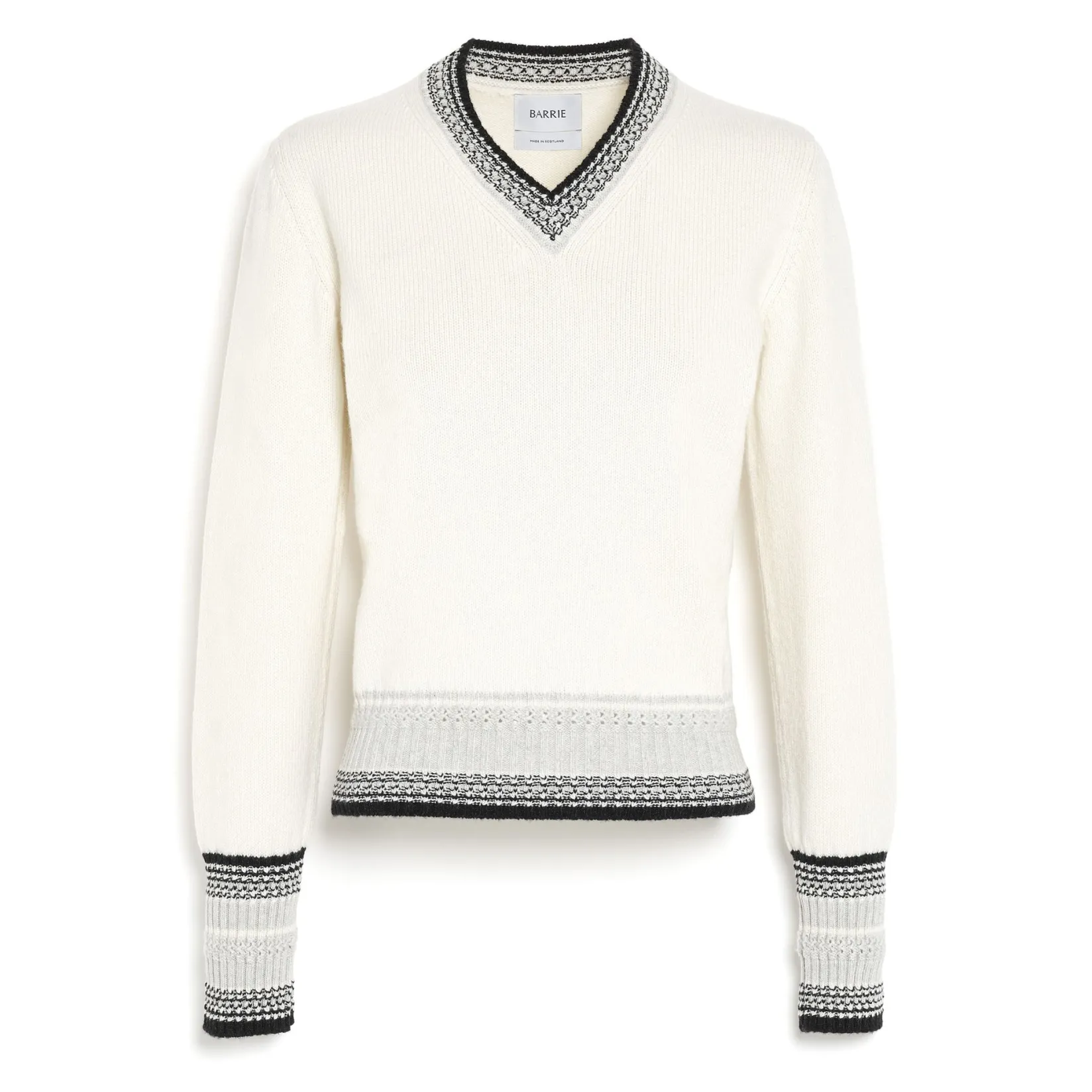 Women Barrie Cashmere V-neck jumper