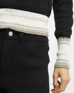 Women Barrie Cashmere V-neck jumper