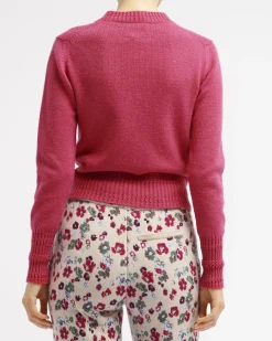 Women Barrie Cashmere V-neck jumper