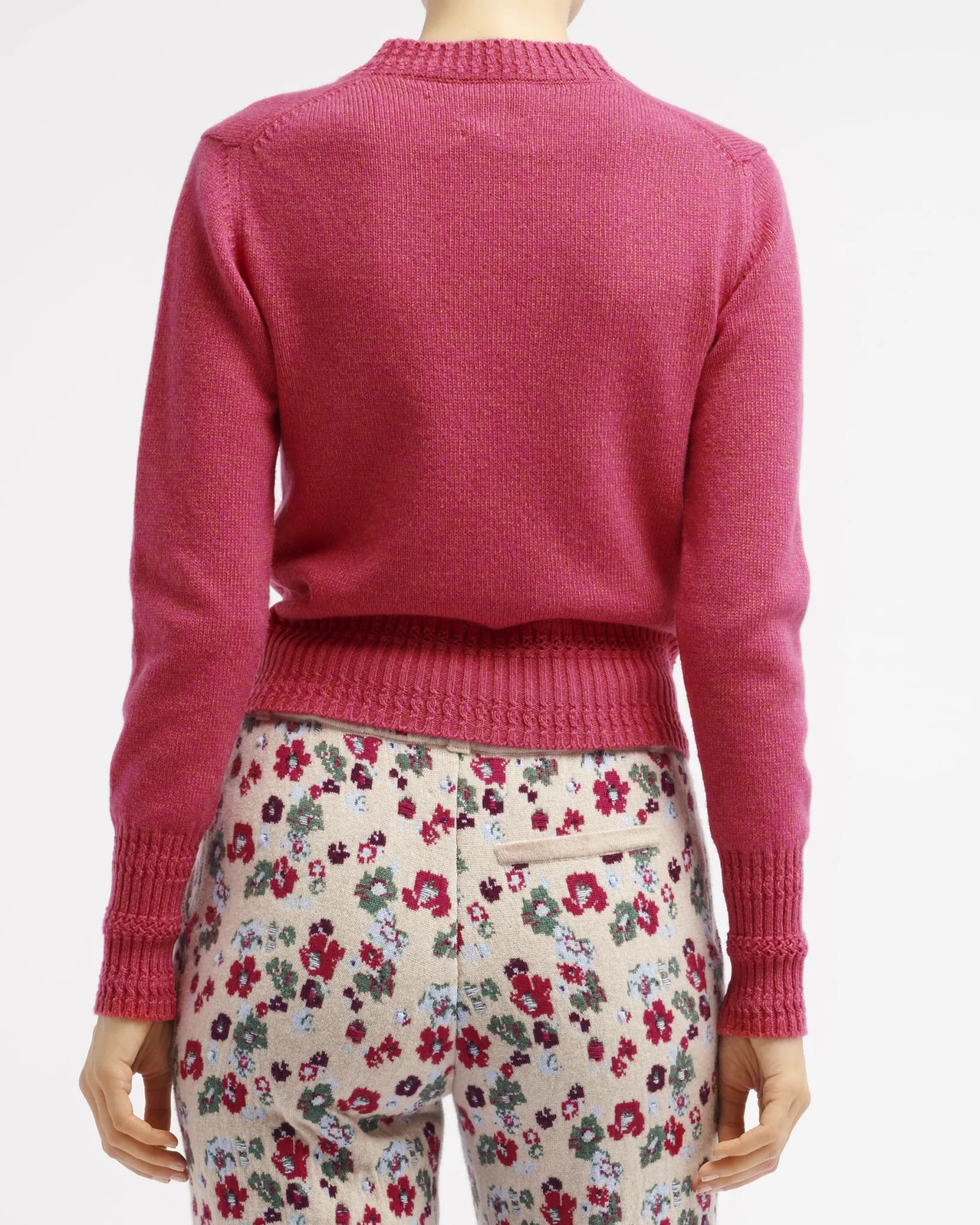 Women Barrie Cashmere V-neck jumper