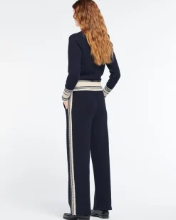 Women Barrie Cashmere V-neck jumper