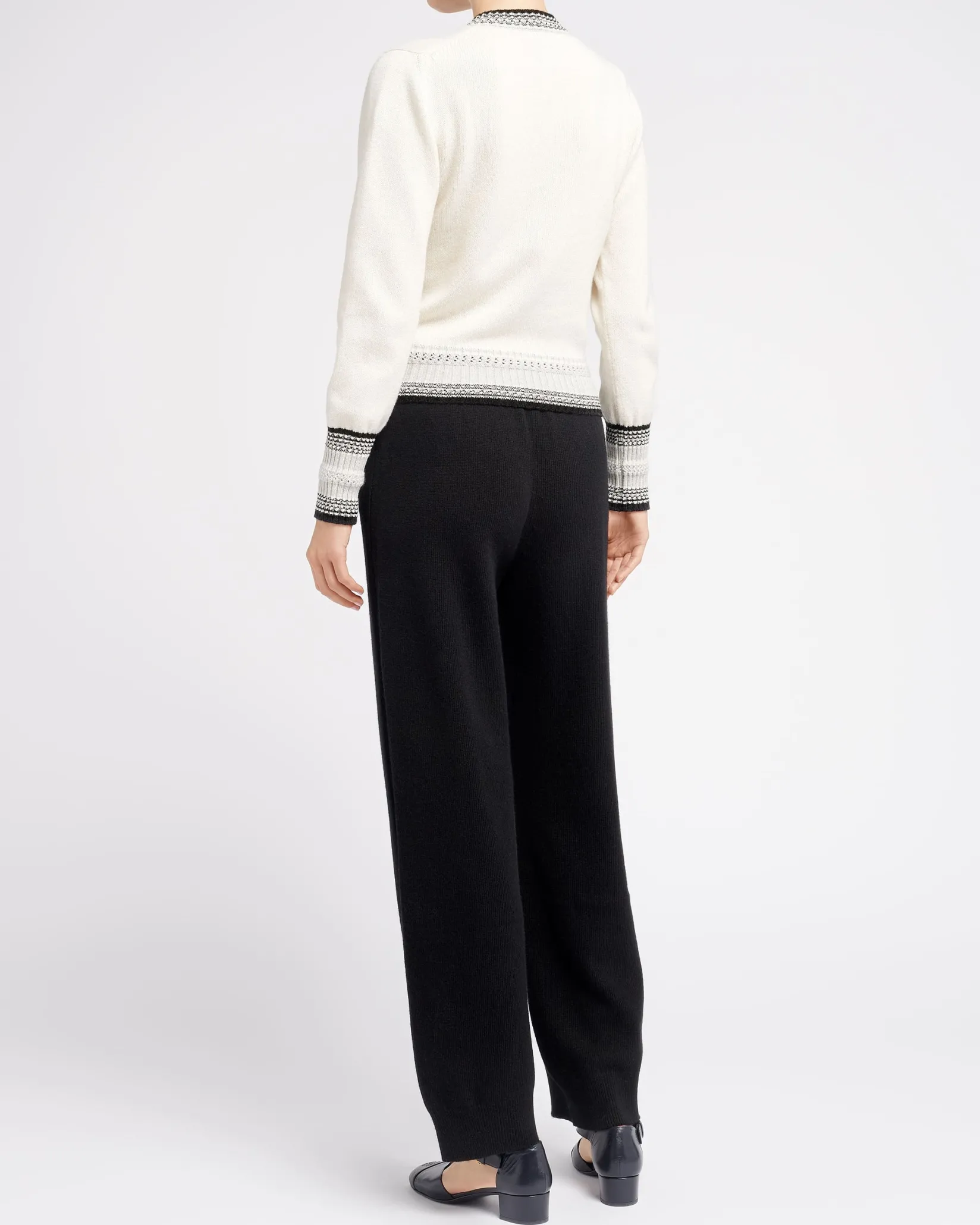 Women Barrie Cashmere V-neck jumper