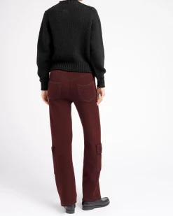 Women Barrie Chunky cashmere cardigan with gold buttons