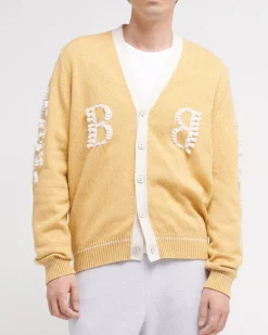 Barrie 3D logo V-neck cashmere cardigan