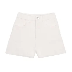 Women Barrie Denim cashmere and cotton shorts