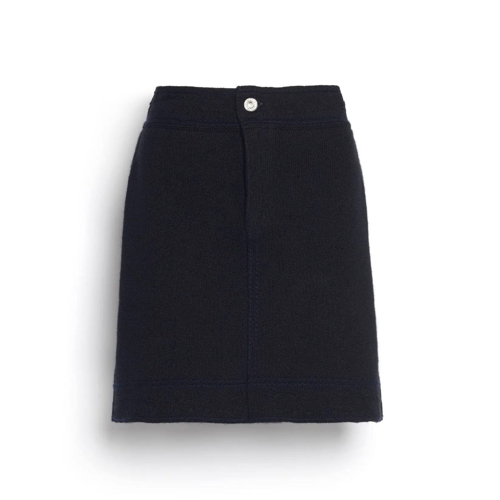 Women Barrie Denim cashmere and cotton skirt