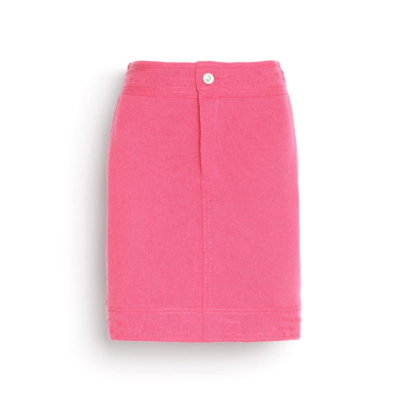 Women Barrie Denim cashmere and cotton skirt