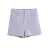 Women Barrie Denim cashmere and cotton shorts