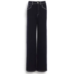 Women Barrie Denim cashmere and cotton trousers