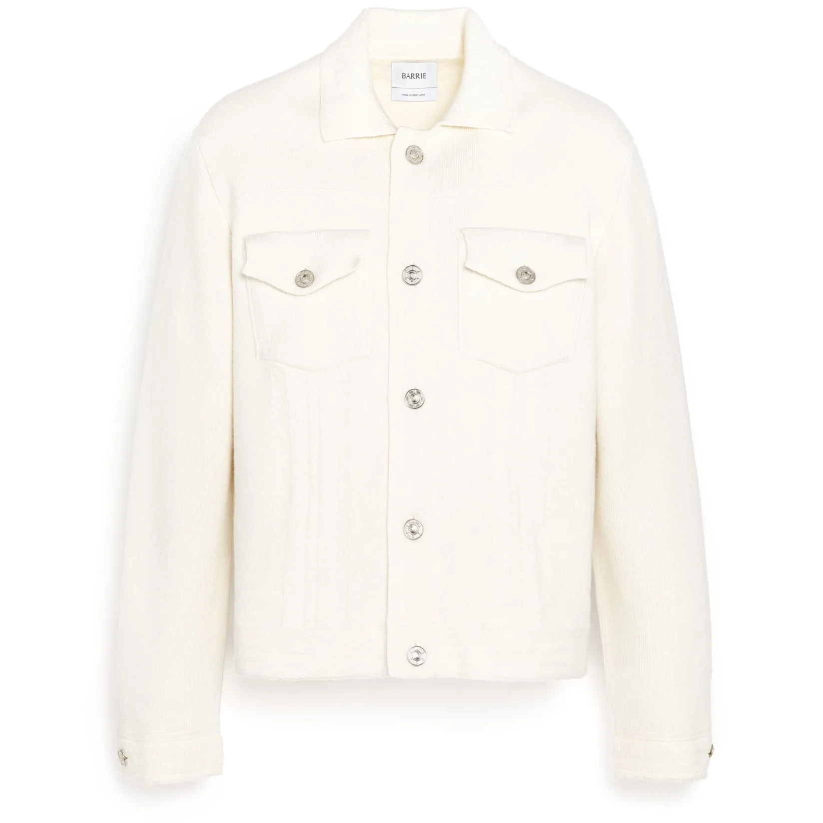 Barrie Denim cashmere and cotton jacket