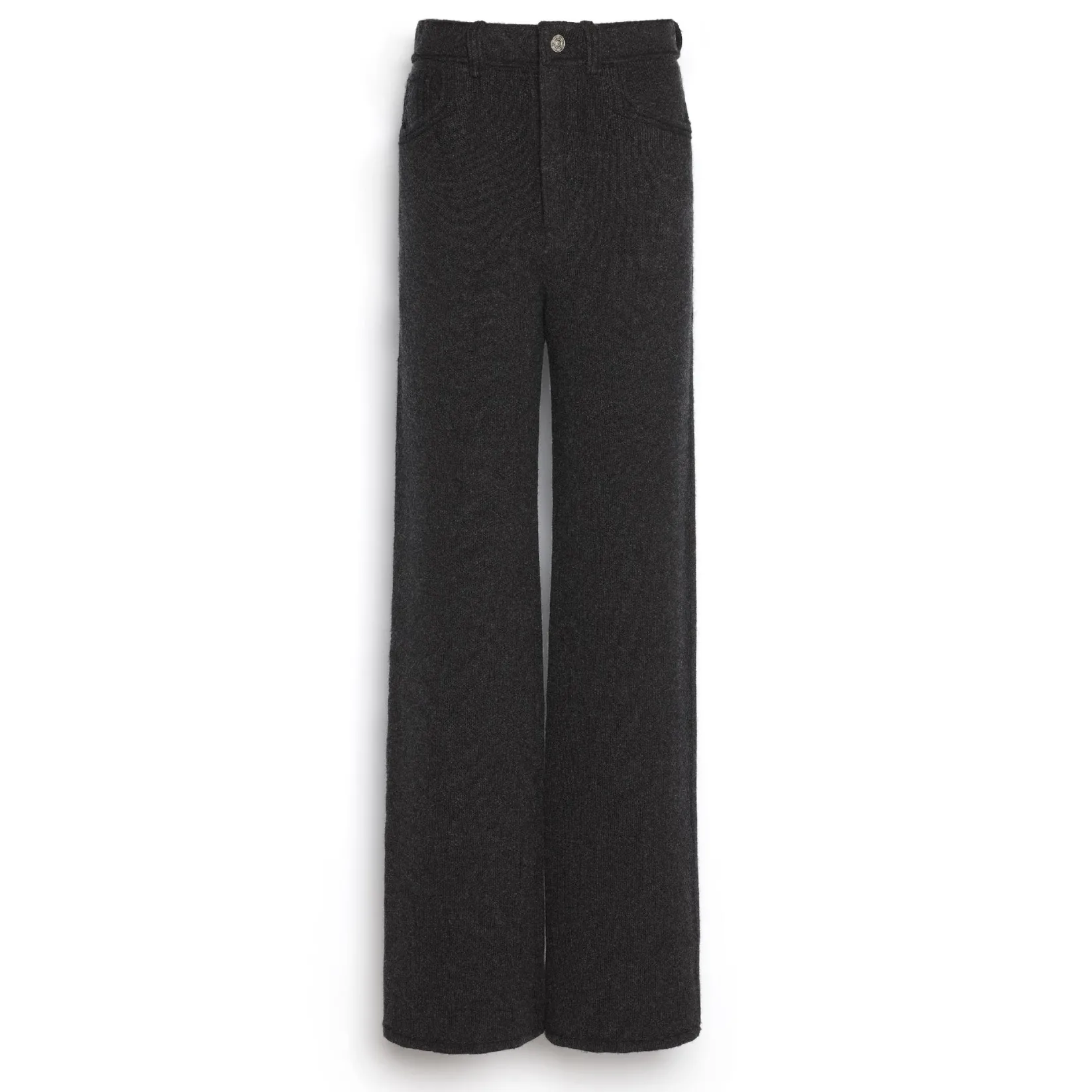 Women Barrie Denim cashmere and cotton trousers