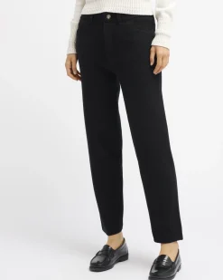 Women Barrie Denim cashmere and cotton boyfriend trousers