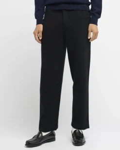 Barrie Denim cashmere and cotton trousers