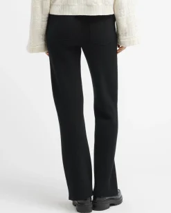 Women Barrie Denim cashmere and cotton trousers