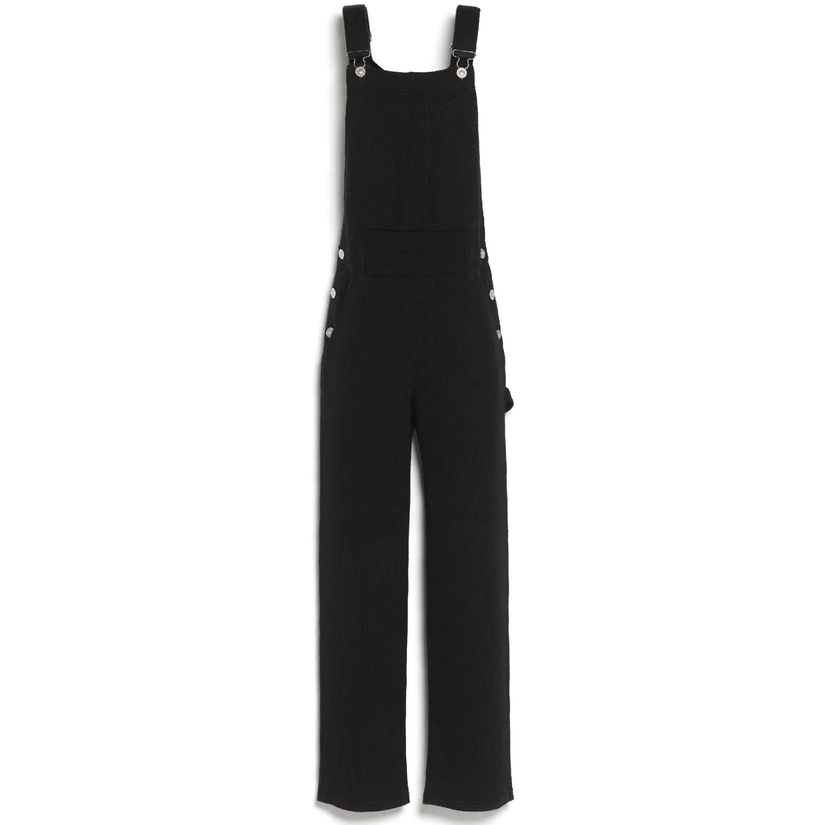 Women Barrie Denim overalls in cashmere and cotton