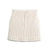 Women Barrie Denim Uniform cashmere and cotton skirt