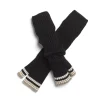 Women Barrie Fingerless gloves in flecked cashmere