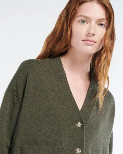 Women Barrie Iconic cashmere cardigan
