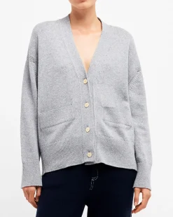 Women Barrie Iconic cashmere cardigan