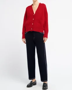 Women Barrie Iconic cashmere cardigan