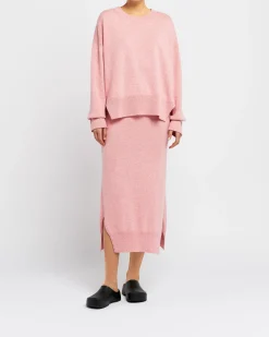 Women Barrie Iconic cashmere skirt